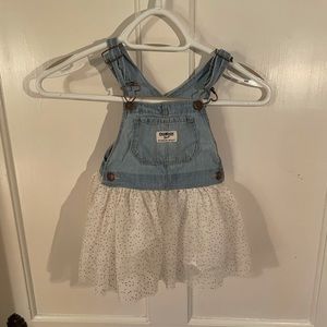Denim ballerina dress.